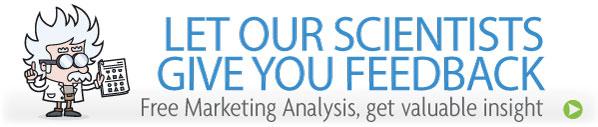 Get your free marketing analysis and improve your marketing today