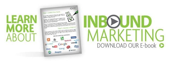 learn more about inbound marketing. download our ebook