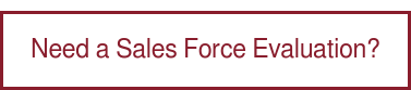 Need a Sales Force Evaluation?