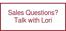 Sales Questions? Talk with Lori