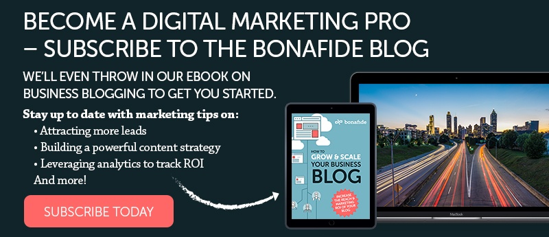 Subscribe to the Bonafide blog.