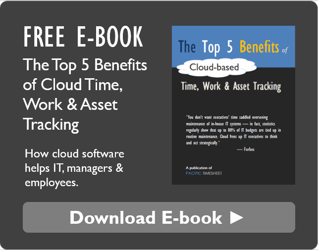 top 5 benefits of cloud time work and asset tracking
