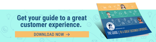 Get your guide to a great customer experience.  Download now