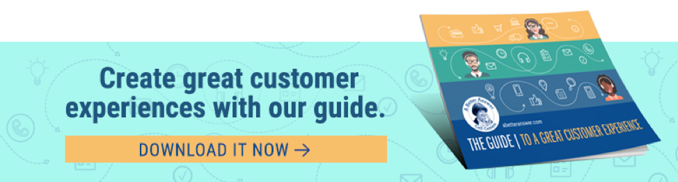 Create great customer experiences with our guide.  Download it now
