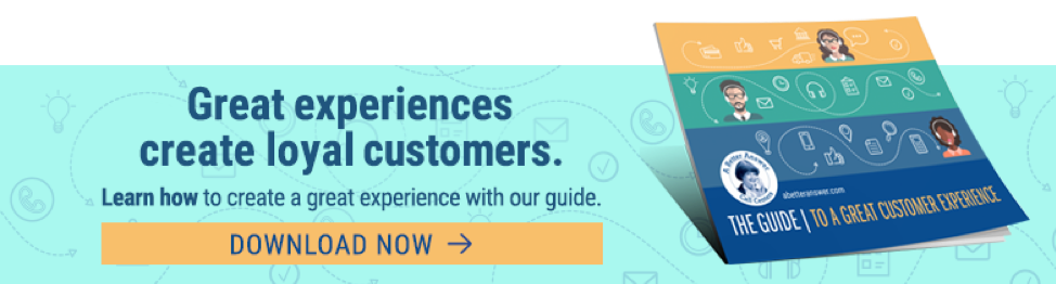 Great experiences create loyal customers.  Learn how to create a great experience with our guide.  Download now 