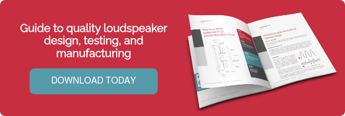 Guide to quality loudspeaker design, testing, and manufacturing  