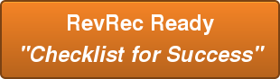 RevRec Ready "Checklist for Success"