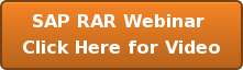 SAP RAR Webinar&nbsp; Click Here for&nbsp;Video