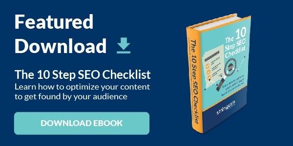 The 10 Step SEO Chechlist