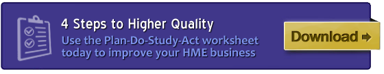 Improve your HME Business with the PDSA Worksheet