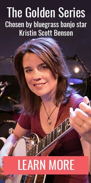 Kristin Scott Benson chooses the Deering Golden Series banjos