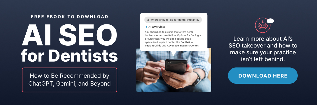 LLM Visibility for Dentists: Why Brand Alignment Matters More Than SEO Alone - LLM visibility - My Social Practice - A dental marketing company helping practices find new patients New call-to-action