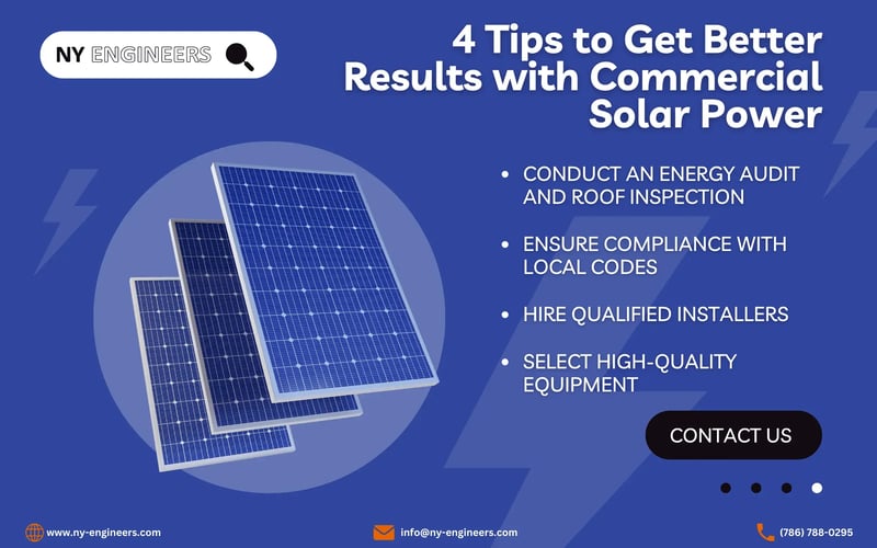 4 Tips to Get Better Results with Commercial Solar Power