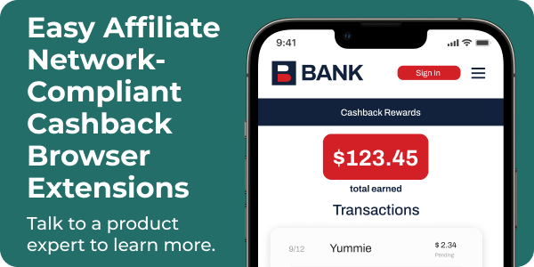 Affiliate network compliant cashback rewards features from Wildfire