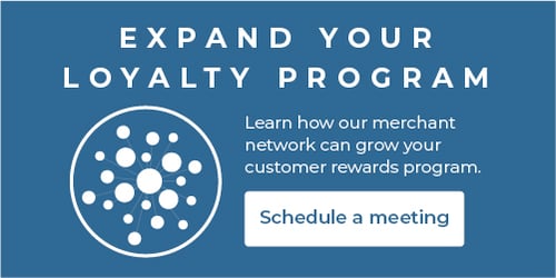 Schedule a meeting to expand your loyalty and rewards program with our platform and merchant network.