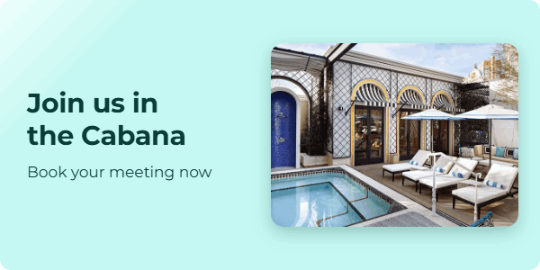 Meet Wildfire in the Money20/20 cabana