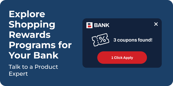 Explore shopping rewards programs for your bank