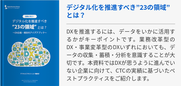 デジタル化を推進すべき”23の領域” とは？