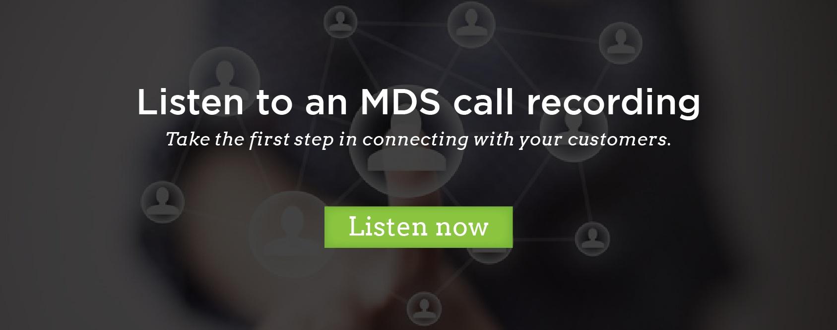 Listen to a sample call recording