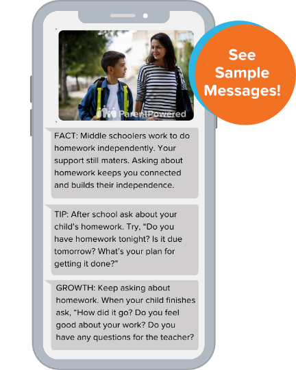 View sample messages