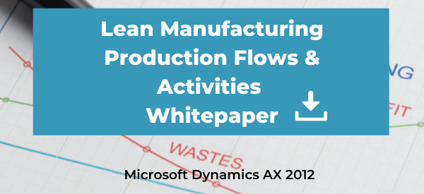 Lean Manufacturing Production Flows AX