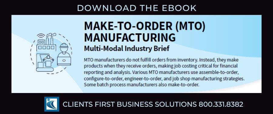 Make to Order Manufacturing eBook