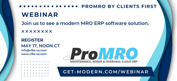 ProMRO Webinar