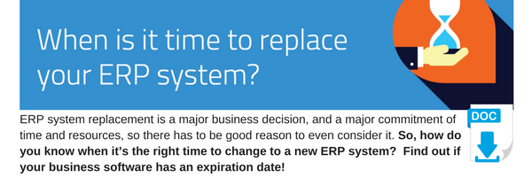 When is it time to replace your erp system