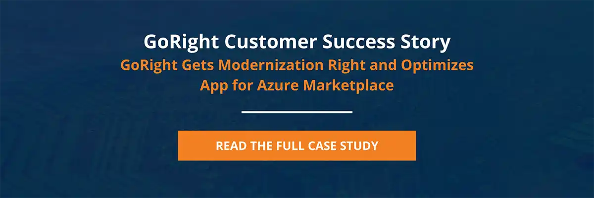 goright application modernization customer success story