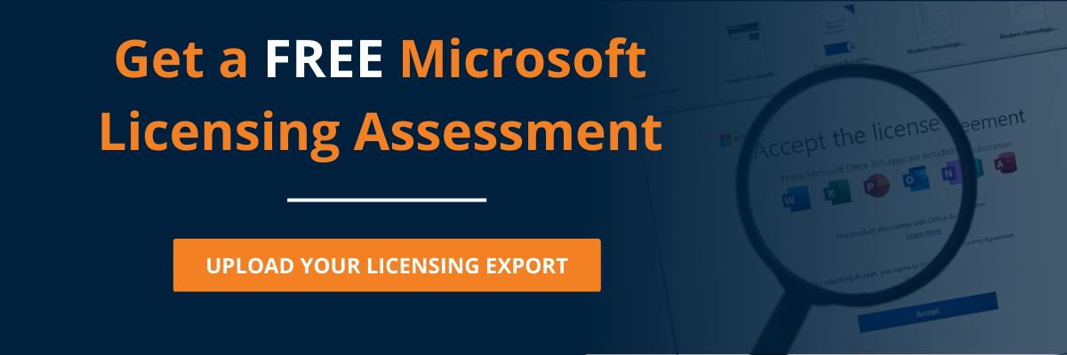 free microsoft licensing assessment