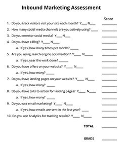 Take the Inbound Marketing Pop Quiz