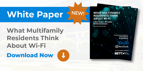 NEW White Paper - Multifamily Wi-Fi Sentiment