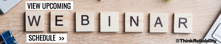 Root cause analysis webinar schedule