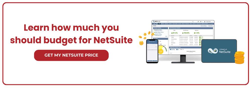 netsuite pricing estimator