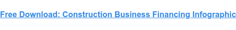 Free Download: Construction Business Financing Infographic