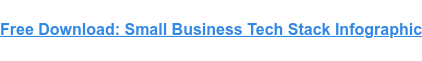 Free Download: Small Business Tech Stack Infographic