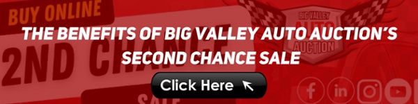 The Benefits of Big Valley Auto Auction's Second Chance Sale
