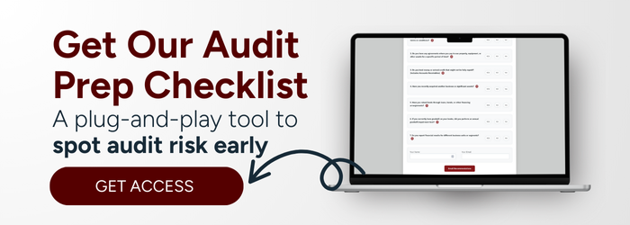 audit prep checklist - light