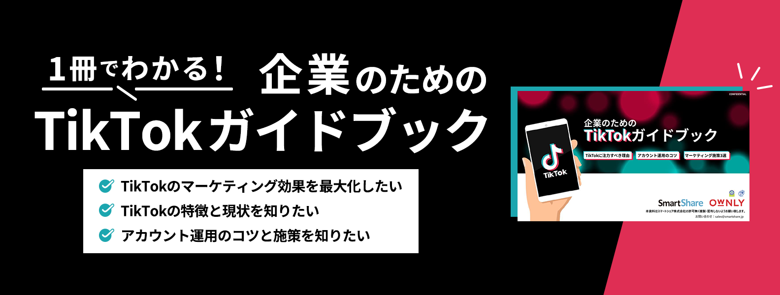 企業のためのTikTokガイドブック