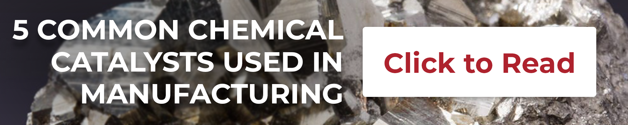 Manufacturing Chemical Catalysts