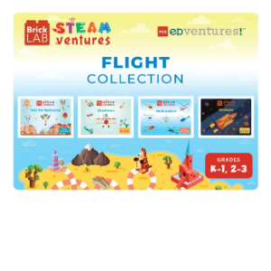 BrickLAB STEAMventures: Flight Collection grades K-1 or 2-3