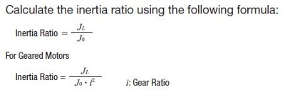 Inertia ratio formula