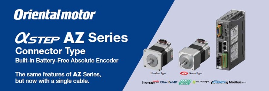 AlphaStep AZ Series connector type motors