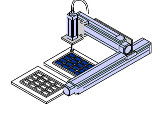 XYZ pick & place with linear actuators