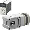 BMU Series right angle gear motor & driver
