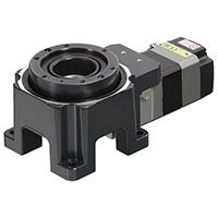 Hollow rotary actuator - horizontal motor mount