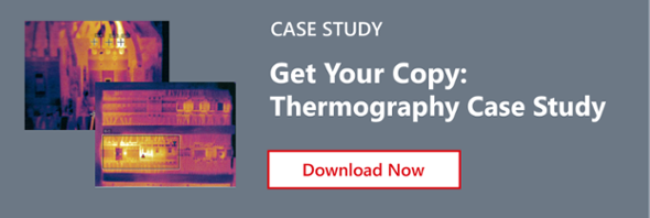 Call-to-action image showing: Download Now- Get your copy of Thermography Case Study