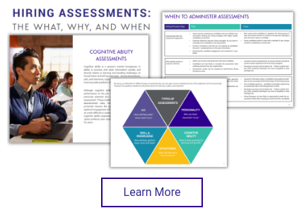 eBook Hiring Assessments what, why, and when Images