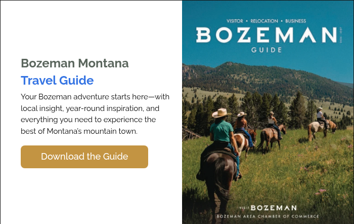Bozeman Montana Travel Guide Your Bozeman adventure starts here—with local insight, year-round inspiration, and everything you need to experience the best of Montana’s mountain town. &nbsp;