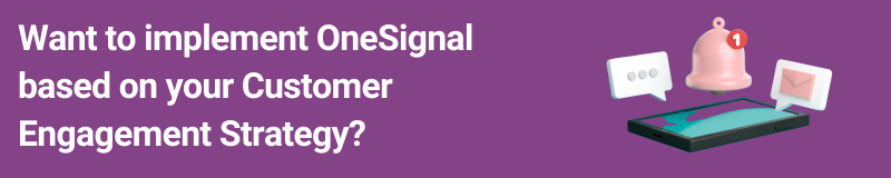 Implement OneSignal with BlueOshan 